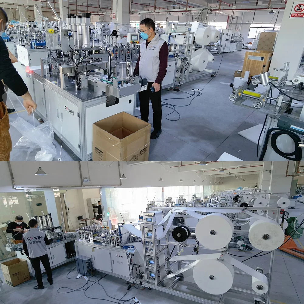 90-120 pcs/min High speed kf 94 face mask machine