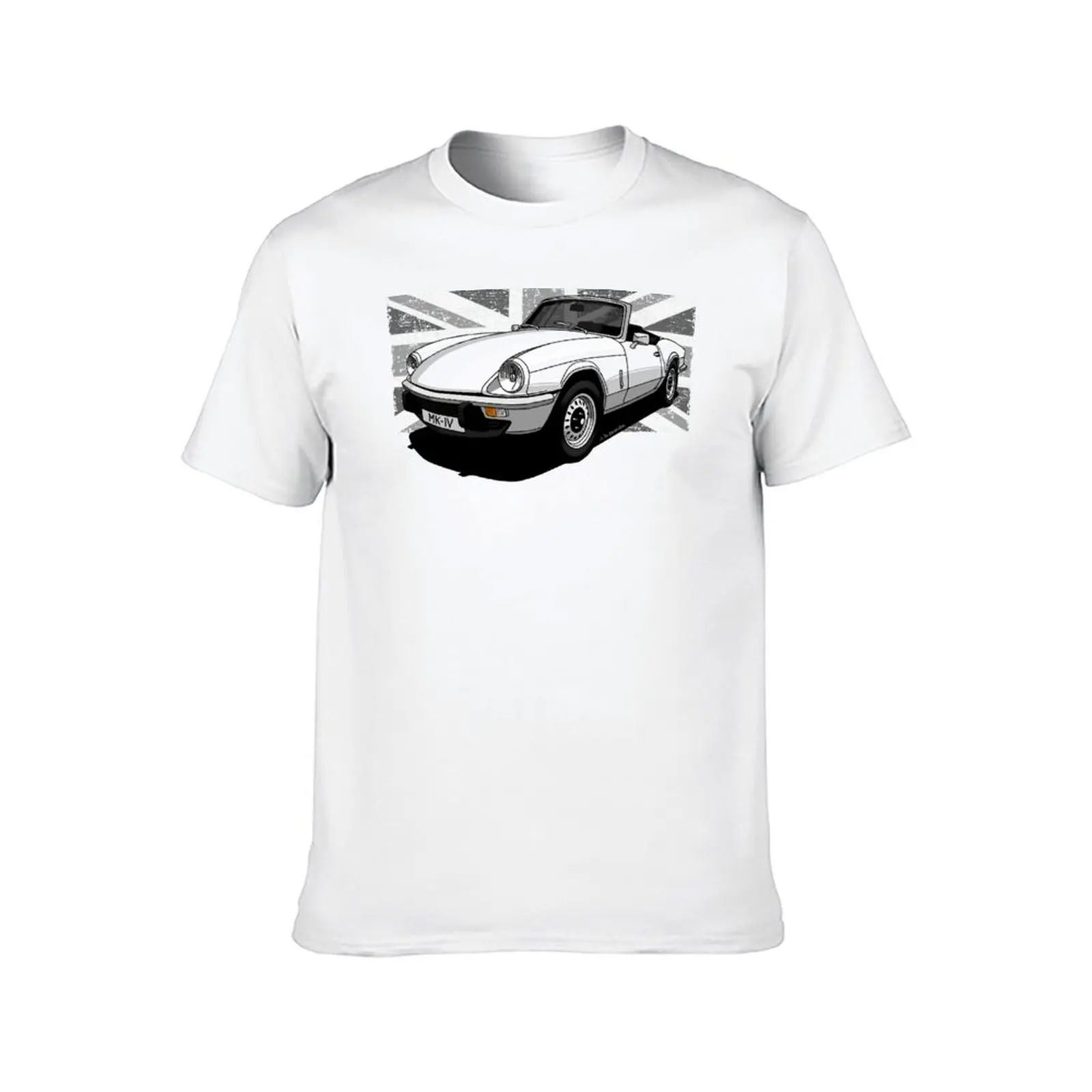 The coolest English roadster ever! T-Shirt anime t shirts for man t shirt man casual T-Shirt