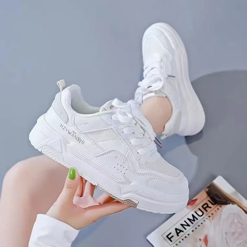 2026 Marathon Running Shoes Women Casual White Sneakers Free Shipping Ultralight Bounce Shockproof  women's sneakers and casual