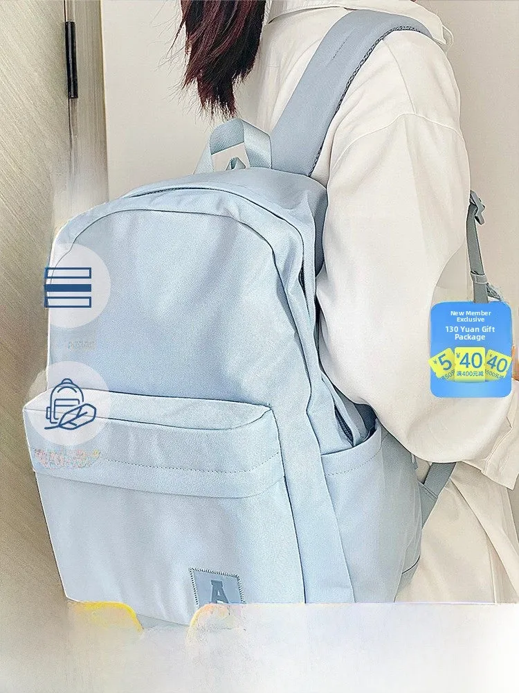 大容量バックパック-デュアルショルダーバッグ-中学生・高校生-大学生用-ラップトップバッグ-ブックバッグ