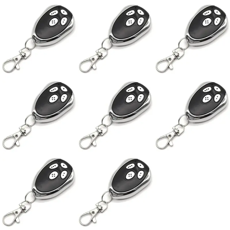 B27B 8X Compatible Alutech AT-4 AR-1-500 An-Motors ASG1000 Remote Control 433.92Mhz Rolling Code 4 Channel Garage Door Opener