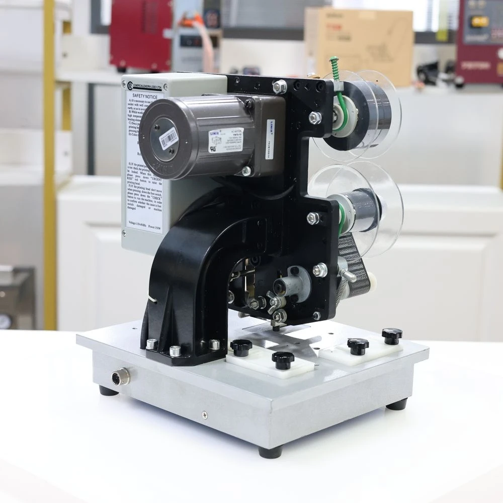 HP-280 صندوق بلاستيكي آلة طباعة التاريخ آلة طباعة ملصقات الشريط الحراري آلة طباعة ختم ساخن طباعة المبرمج