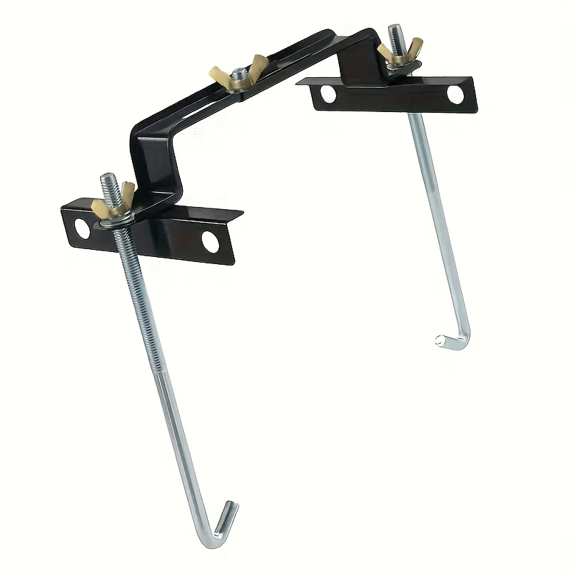 Car Battery Hold Down Mount Caps Spring Lock Washers Universal Battery Tie Down Bracket Holder Kit for Car Truck SUVs Auto Parts