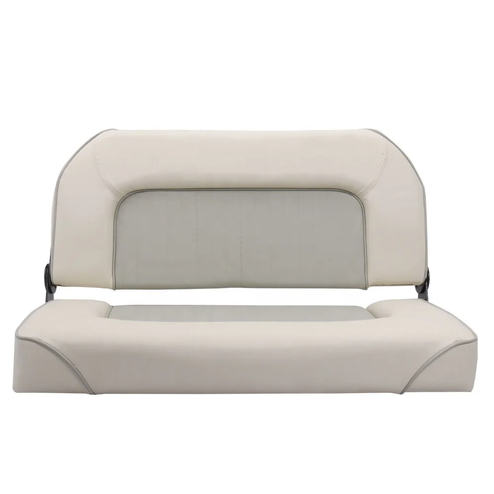 

Marine Boat Sofa Bench Seat Comfortable Folding Double Boat Seat for Yacht Boat Shippromote sales