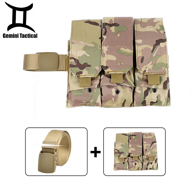 Army Style Combat Belts Quick Release Tactical Belt Fashion Men Military Canvas Waistband Outdoor With Canvas Three-Pack