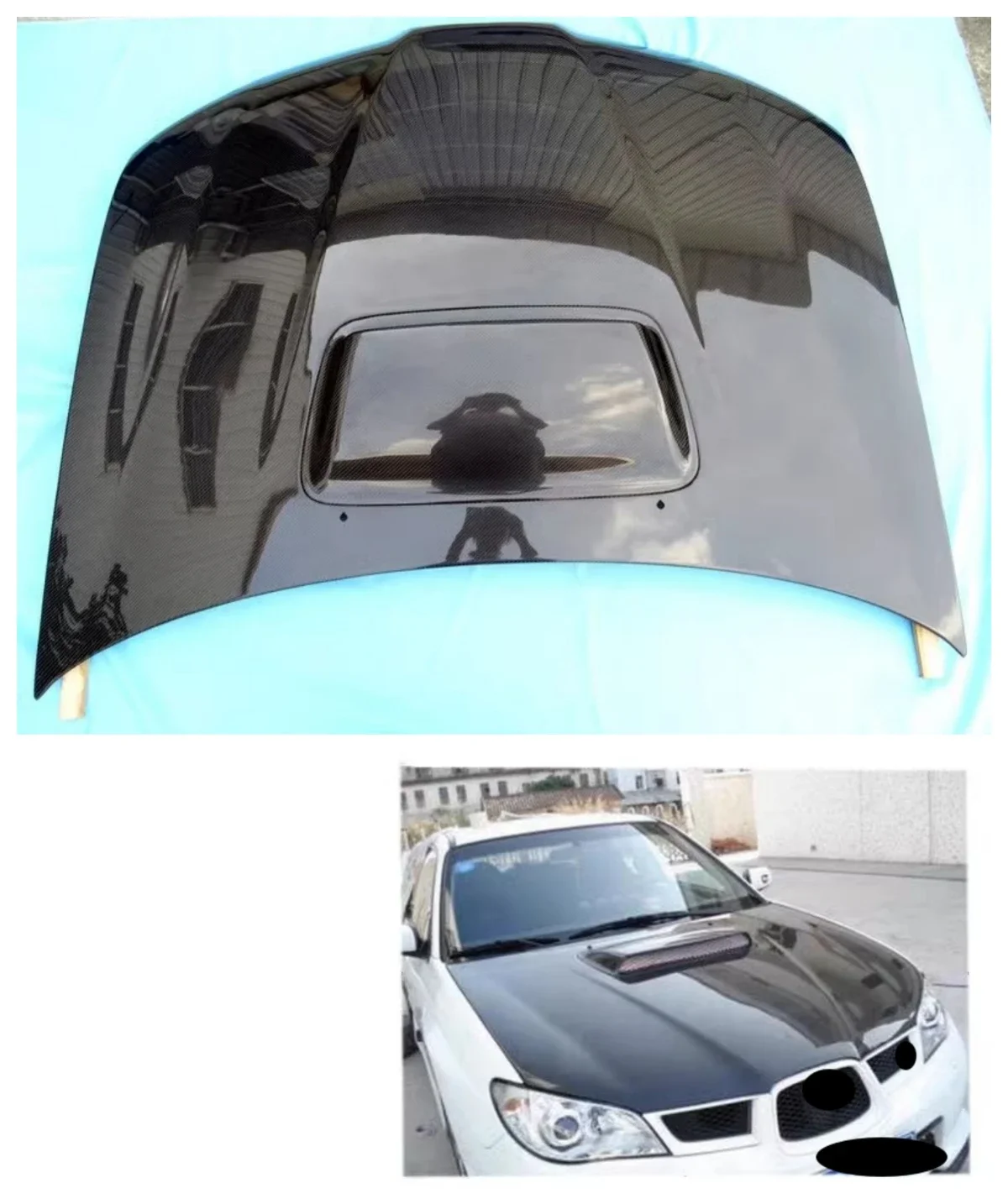 

Carbon Fiber Engien Hood Engine cover for Subaru Impreza 9th modified surround Auto Accessories