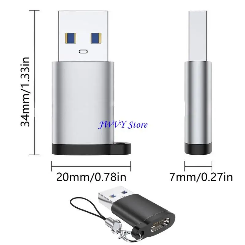 573A USB C femmina a adattatori maschile USB, tipo CHIPE a USB3.0 Caricatore Caricatore Caricatore