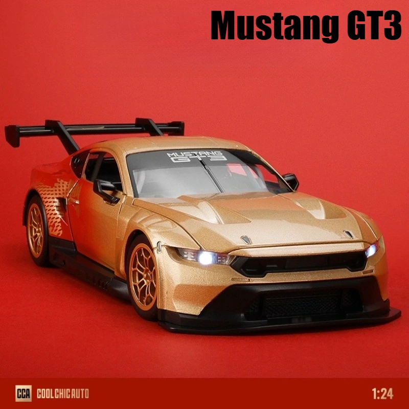 1-24-マスタングgt3-新年限定モデル-合金製ミニカー-シミュレーション玩具-新年ギフト