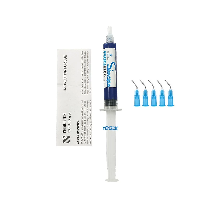 60ml Dental Blue Etching Gel 37% Żel z kwasem fosforowym do leczenia materiałów dentystycznych Dentin i emalii