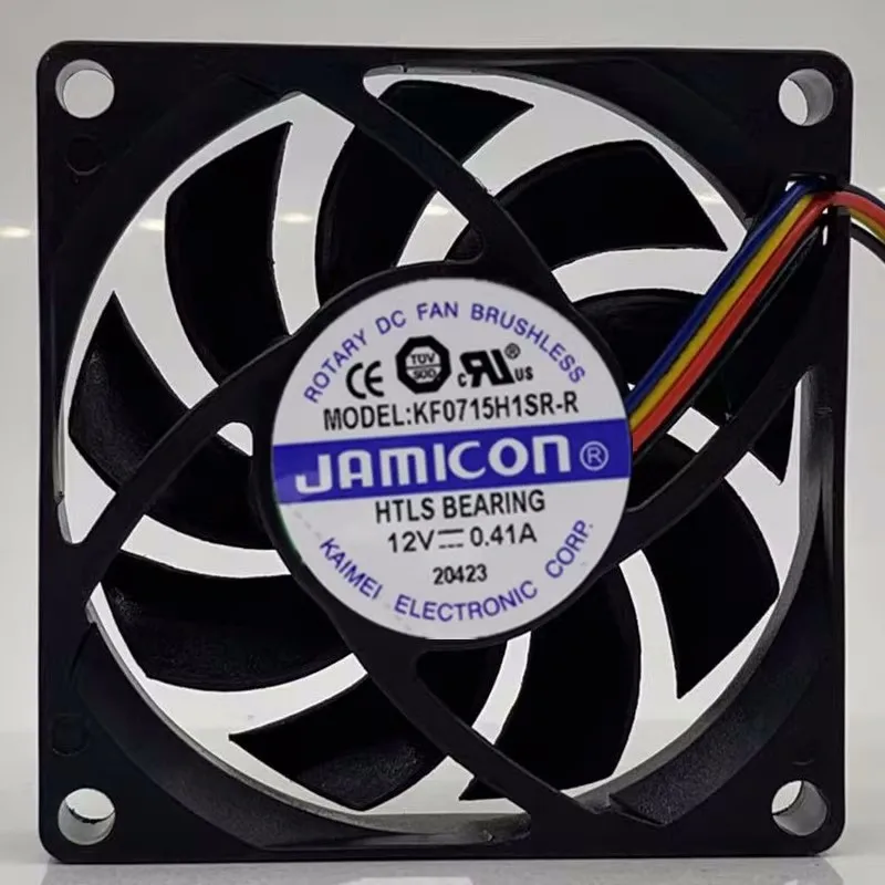 New CPU Cooler Fan for JAMICON KF0715H1SR-R 12V 0.41A 7015 7CM Cooling Fan