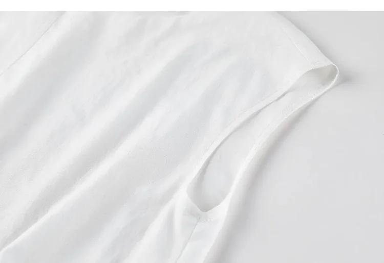 SENTUBILA Damen Weißes Freizeitkleid im A-Linien-Schnitt 2026 Neues Elegantes Bürokleid mit U-Ausschnitt, Taillenband und Raglan-Kurzärmeln 162LI6088 – Detail 28