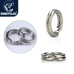 Anillos divididos de acero inoxidable para aparejos de agua salada