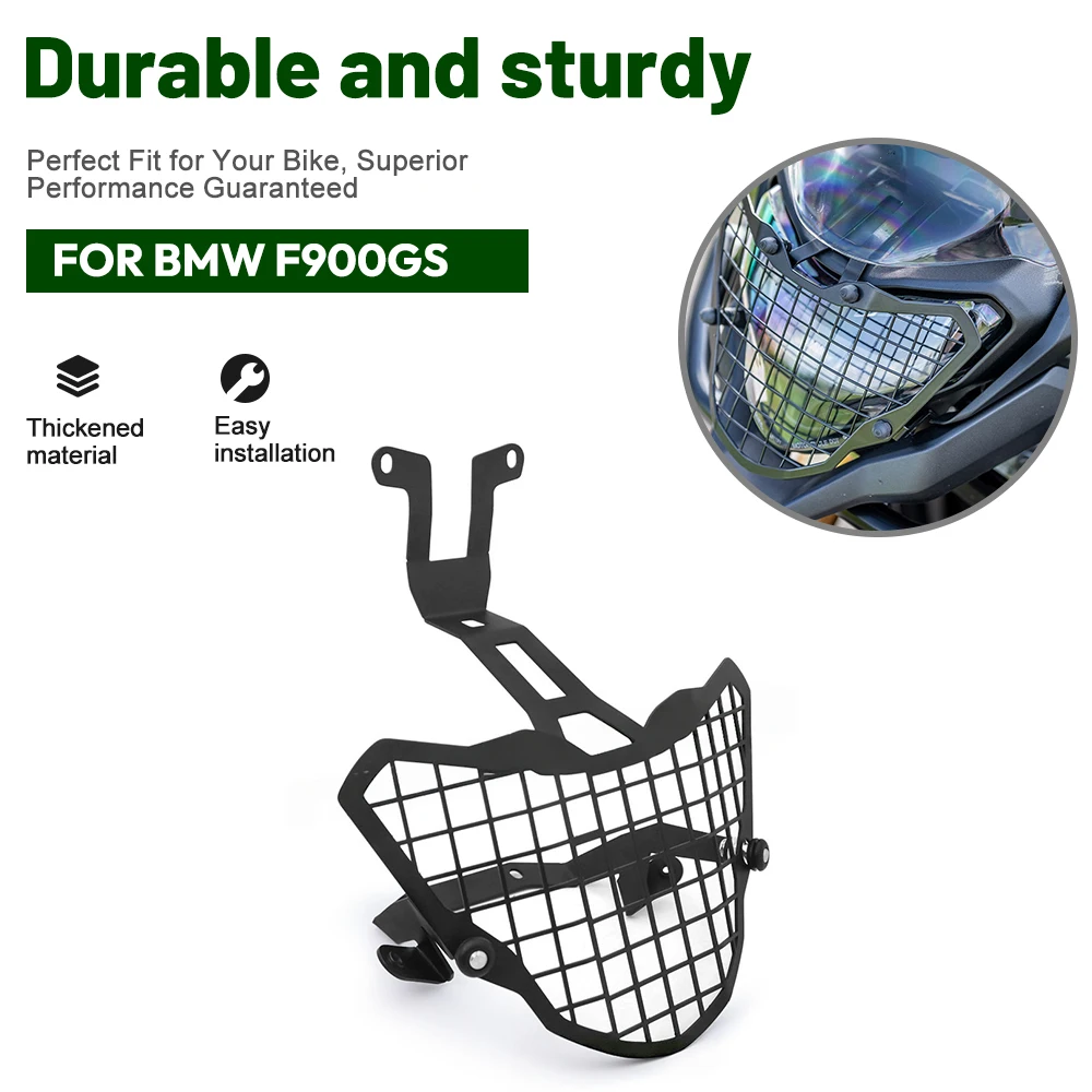 Motorcycle Headlight Guard Headlight Grille Cover Head Light Lamp Protector For BMW F900GS 2024-2025
