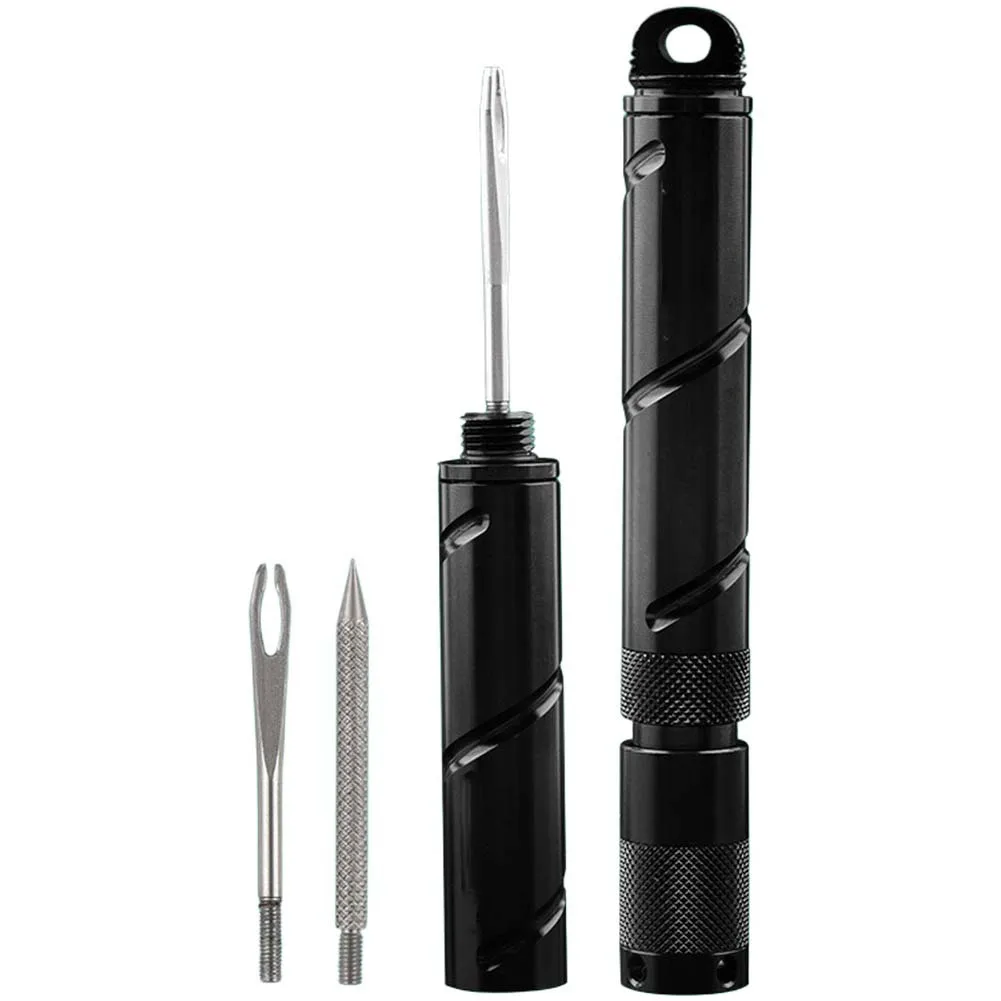 

Road Cycling Tubeless Tire Repair Bike Puncture Kit Anti-slip Textured Case Rubber Strips Included Insert Tools Included