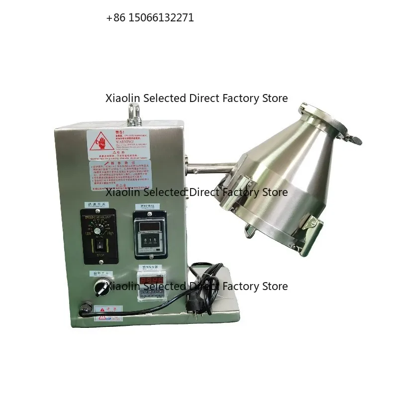 

Laboratory Stainless Steel Dry Powder Flour Spice Seasoning Protein Powder Mixing Machine Lab Mini Small Blender Mixer