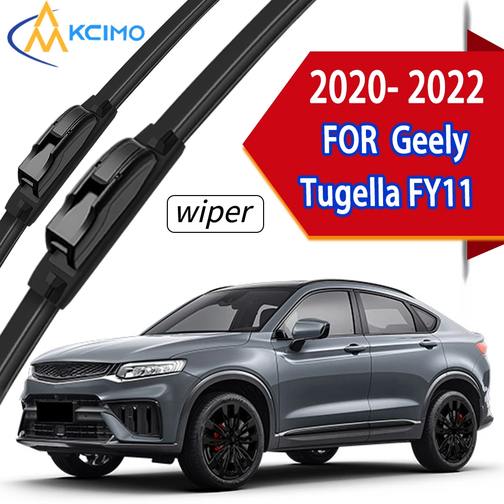 

Premium OEM Spec Front Windshield Wiper Blades with Long-Lasting Durable Rubber, Perfect Fit for Geely Tugella FY11 2020-2022.