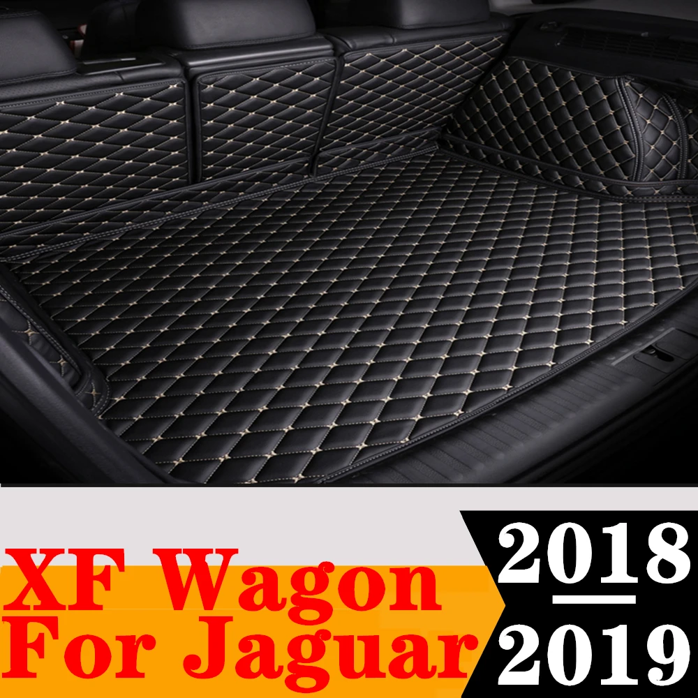 

Полный Комплект ковриков для багажника автомобиля Jaguar XF Wagon 2019 2018, задний поднос для груза, поднос для багажника, коврик для багажа, детали для интерьера ковра