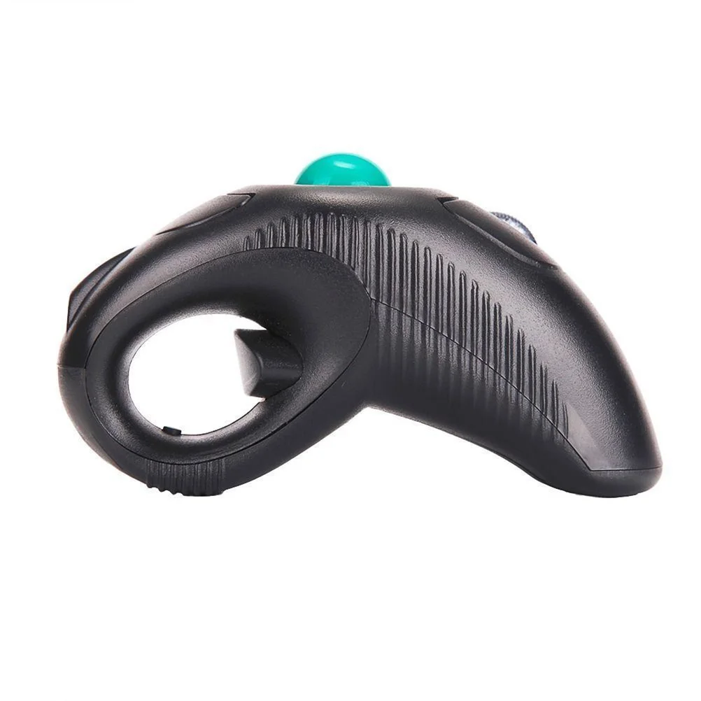 Imagem -06 - Mouse de ar sem Fio com Porta Usb Thumb Controlado Handheld Trackball Mouse Preto 24g