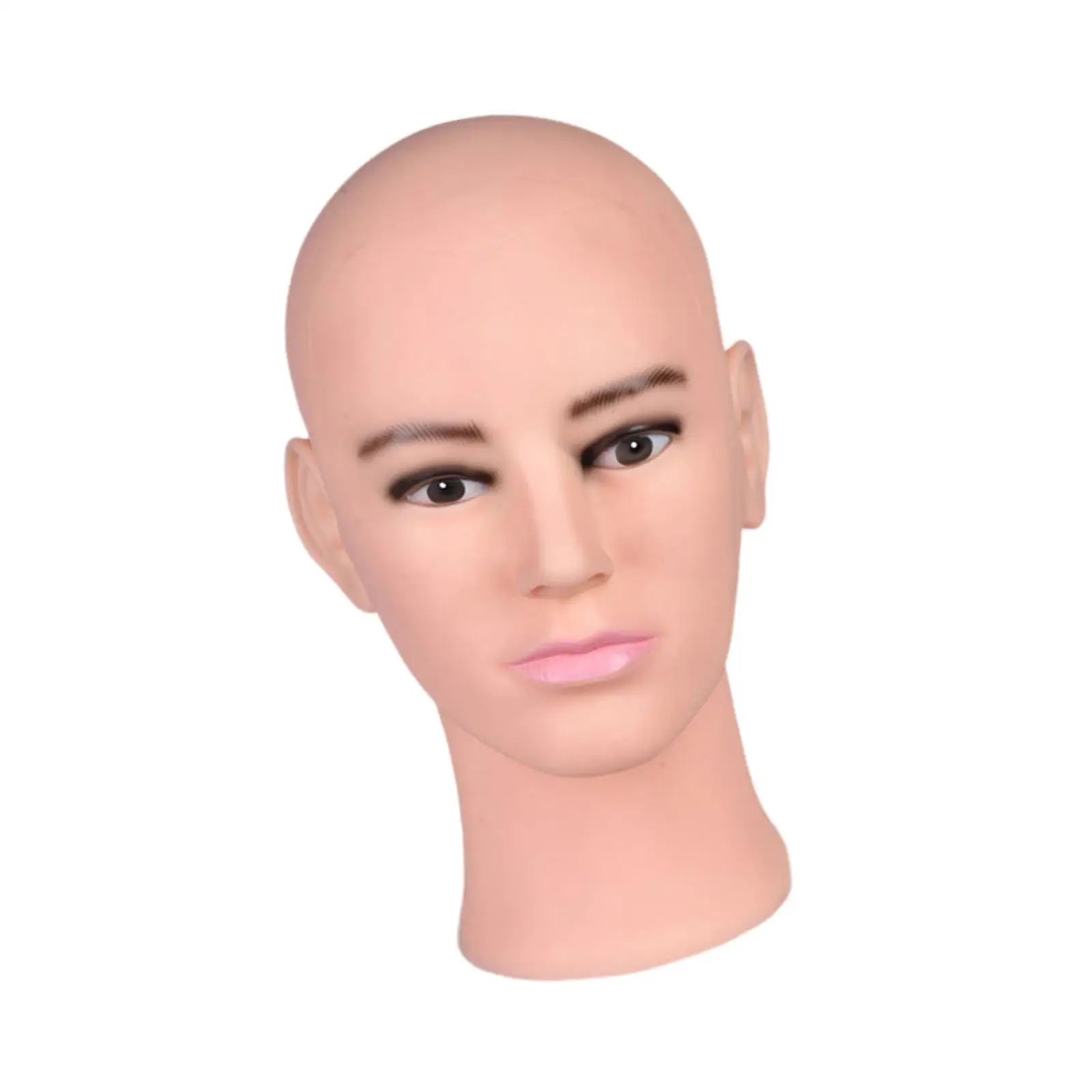 

Male Bald Mannequin Head Model,Manikin Head Model,Hat Display Rack,Wig Display Stand Model for Wigs Displaying,Making Styling