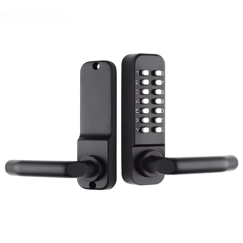 

Mechanical Button Password Lock Third-generation Waterproof Password Change Without Opening Lock Keyless Wooden Door Lock