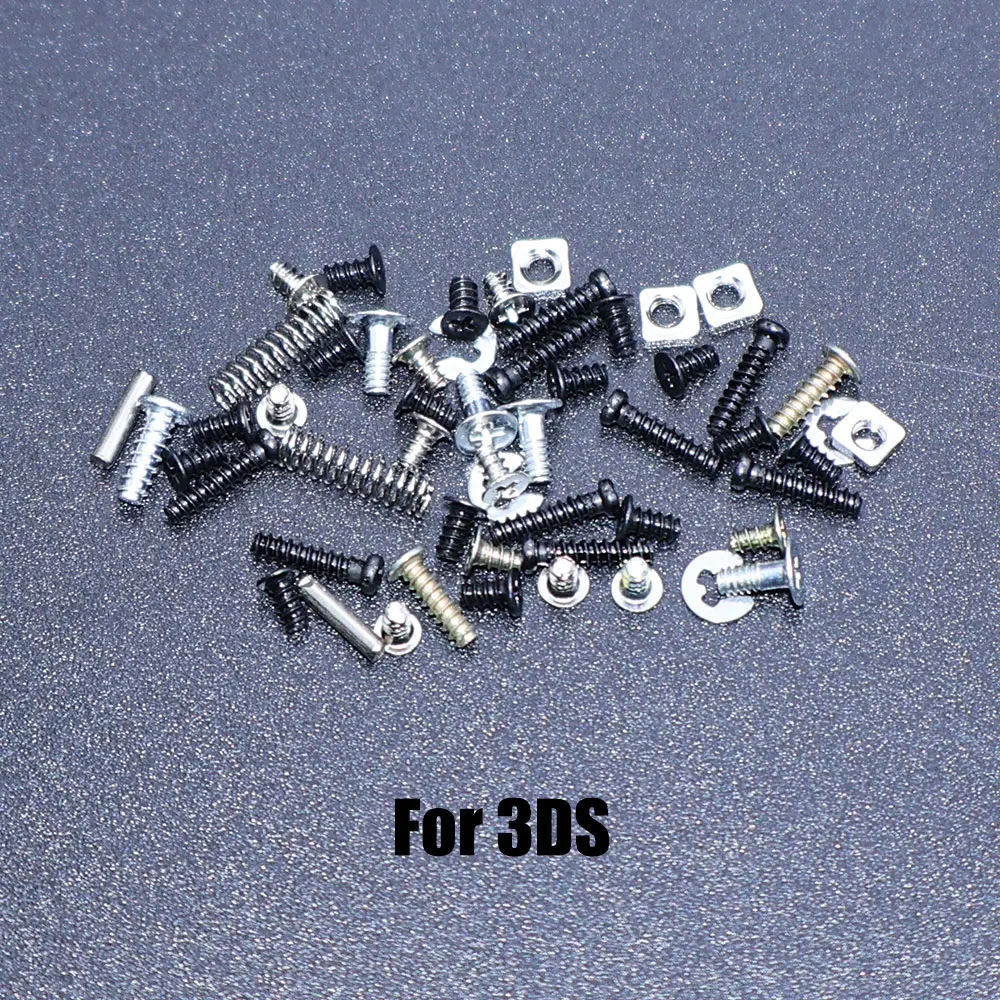 For New 3DS XL DS Lite NDSL PSV PSP 1000 2000 Game Console Replacement Screws Set For Joycon Switch Lite OLED GBM GBA GBC GBP