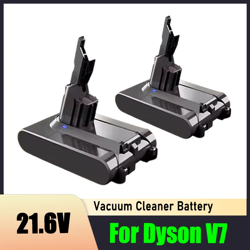 21.6V 6800mAh to 38000mAh, for Dyson V7 vacuum cleaner battery replacement, high quality, strong battery life