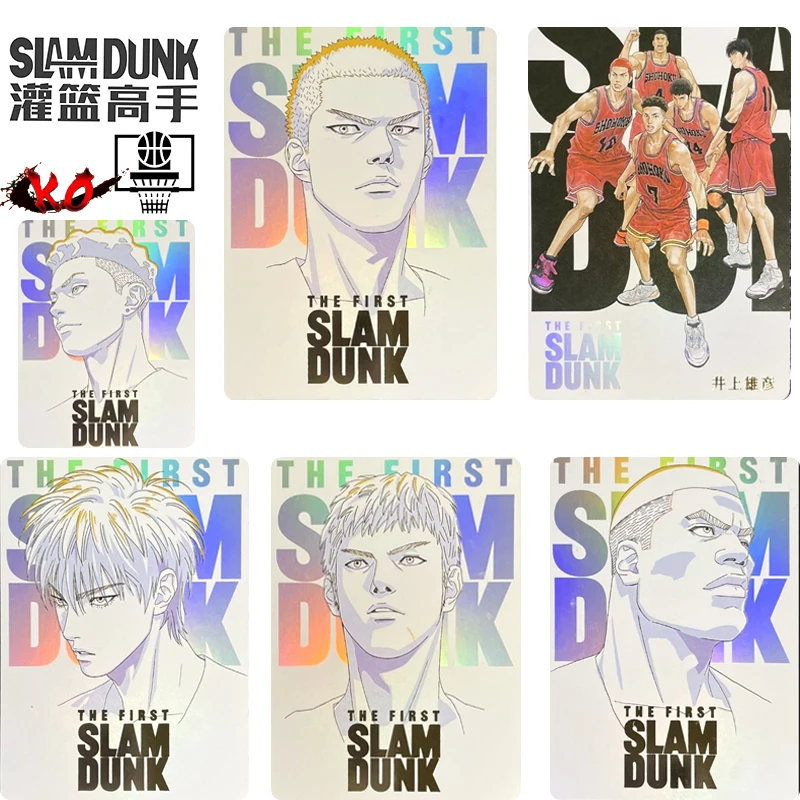 

Slam Dunk Anime Characters Sakuragi Hanamichi Diy Homemade Bronzing Flash Card Christmas Birthday Gift Game Toys Collection Card