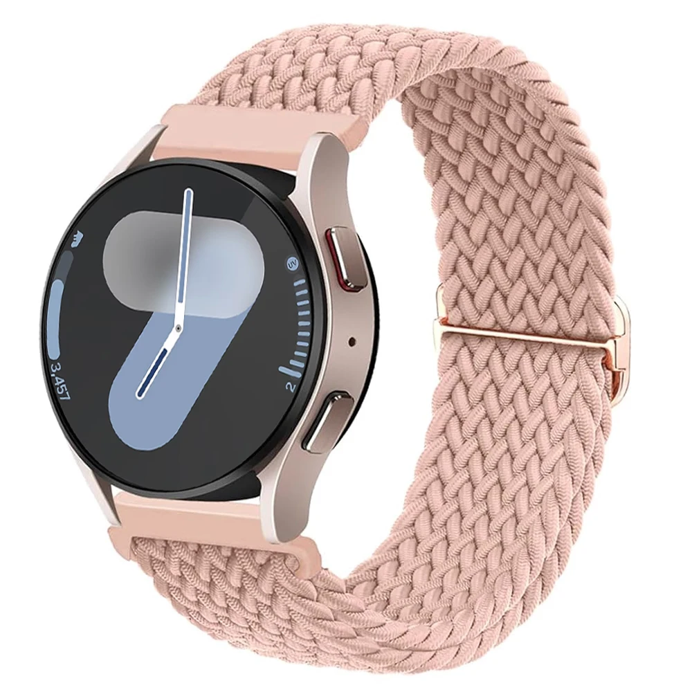 20mm 22mm Band For Samsung Galaxy Watch 4/7/FE/6/5 Pro/6 Classic/Gear s3 Braided Nylon bracelet correa Huawei GT 2e 3 4 Strap