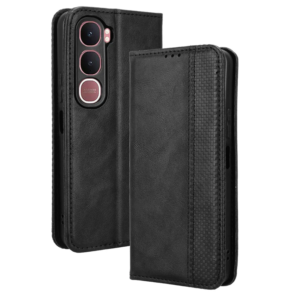 

Чехол-кошелек из искусственной кожи класса люкс с магнитной фиксацией для Vivo Y21D 5G, чехол-флип для Vivo Y21D 5G, сумка для телефона VivoY21D