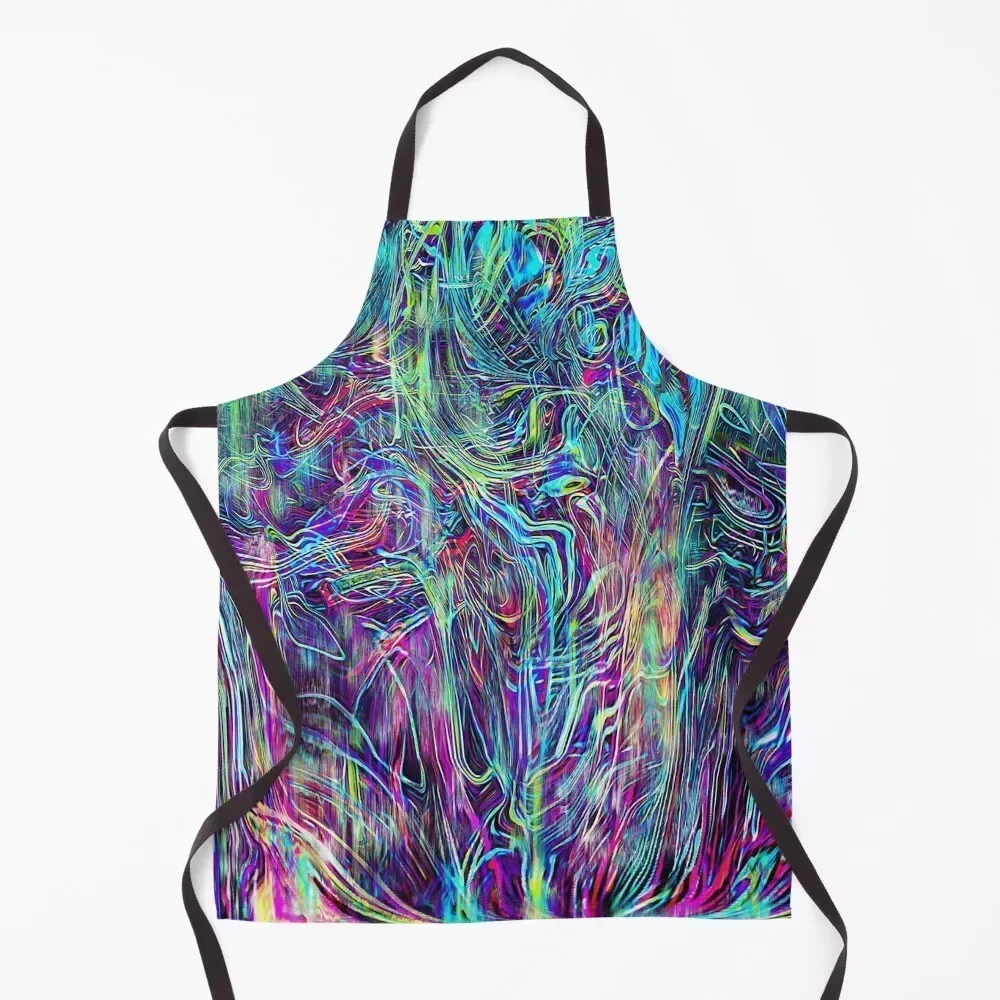 

Abstrakt #2 Apron For Hairdresser Ladies for home useful pieces Women's Dress Apron