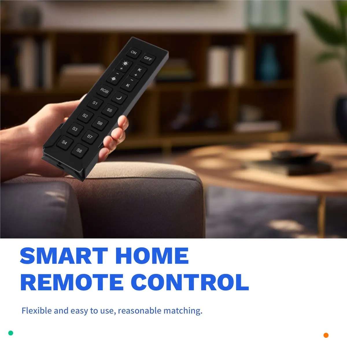 A72U Tuya Zigbee Remote Control (to Be Used with TUYA Zigbee Gateway) for Home Automation