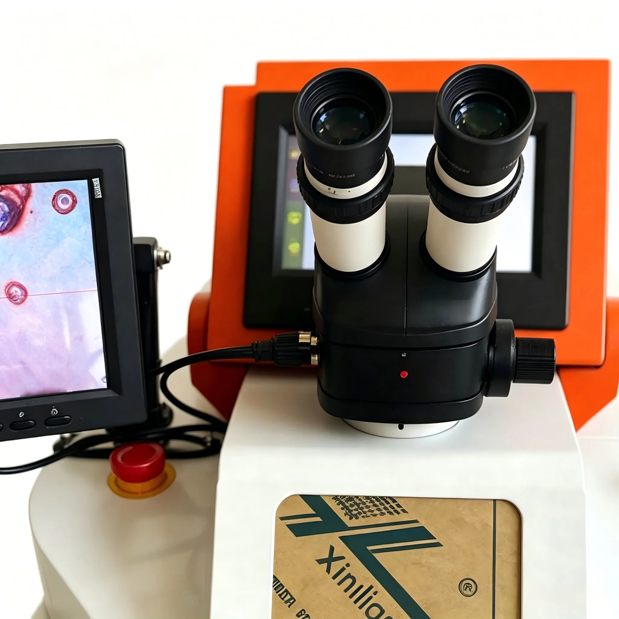 Workshop Grade 150W Laser Spot Welder with CCD Imaging Microscope High Precision Jewelry Ornament Processing Welding Device