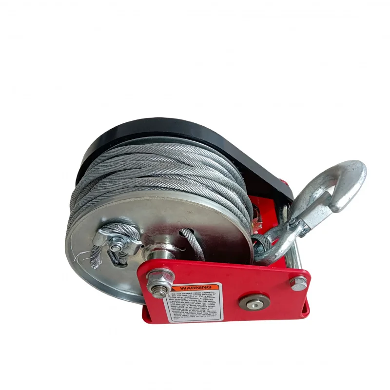 Hot Selling High Quality Manual Lifting Break Boat Trailer Lever Hand Winch With Friction Brake
