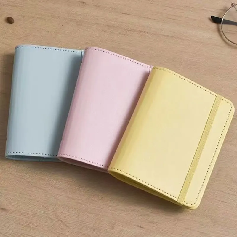 Macaron Bind A8 Size Rings Planner 5-hole Mini Rings Notebook with 15 MM Rings Organizer Journey Diary