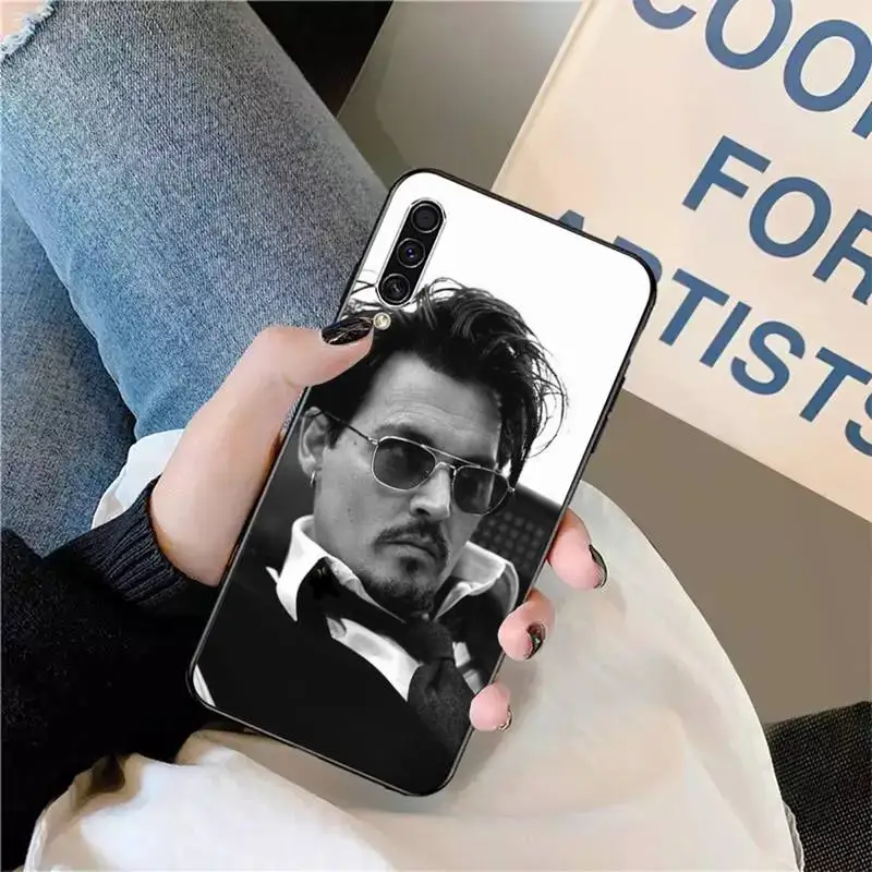 Johnny Depp actor Phone Case For Samsung galaxy A S note 22 52 21 20 53 51 71 12 13 10 32 50 fe s ultra plus