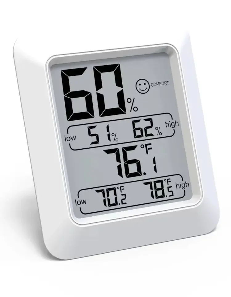 TC-5 house hold Large Screen Thermo-hygrometer NEW Design for Home , Lab , Warehouse , Museum