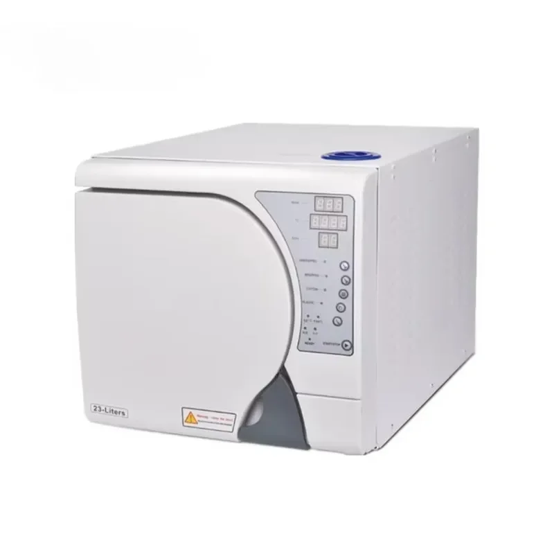 For Dentist Handpece Clinic Equipment 18L/23L Class B Desktop Vacuum Autoclaves Sterilizer Autoclave