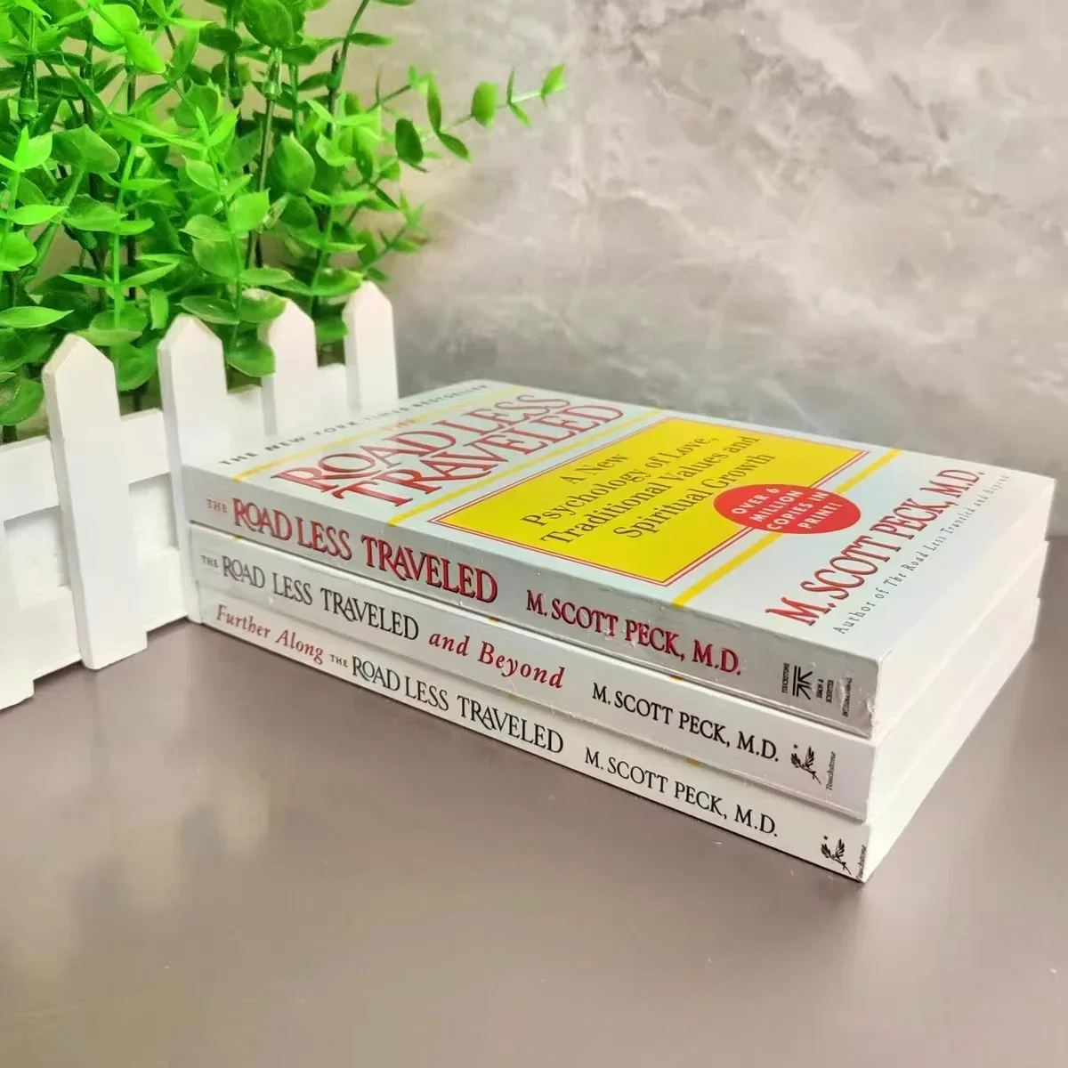 3 Books Further Along the Road Less Traveled Paperback Book in English