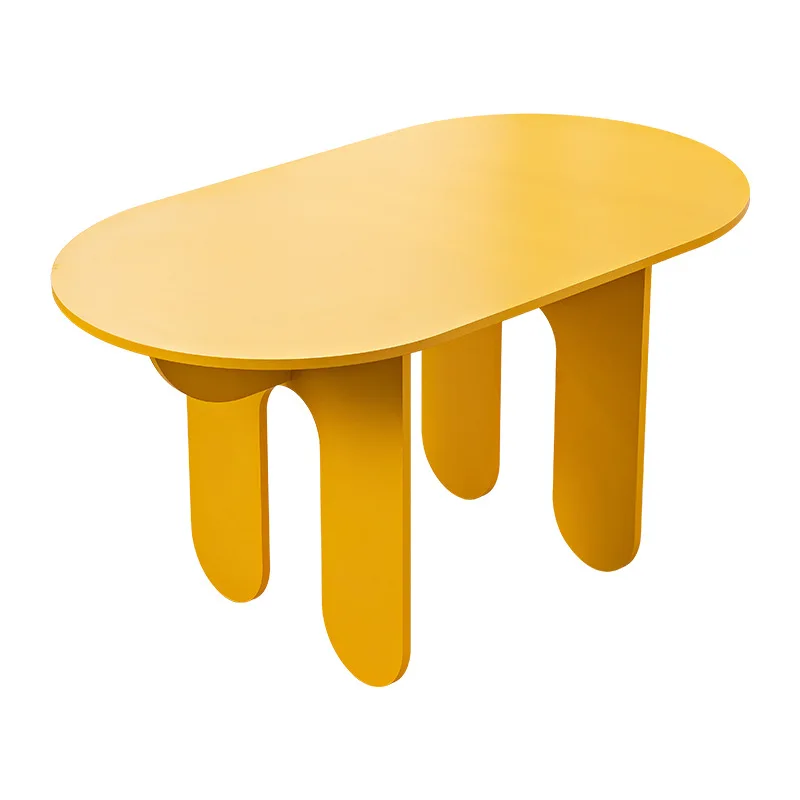

Medieval wabi style casual dining table, designer villa high-end home coffee table stool set