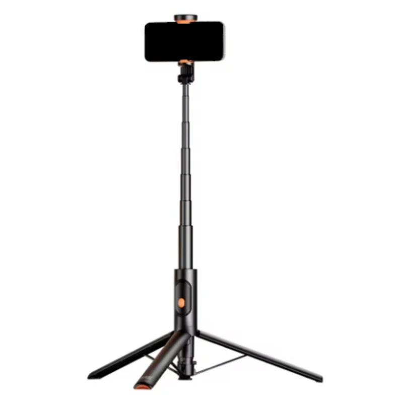 B24B Self-Popping Selfie Stick Tripod Portable Bluetooth Remote Control Selfie Sticks Handheld Sticks For Outdoor Travel