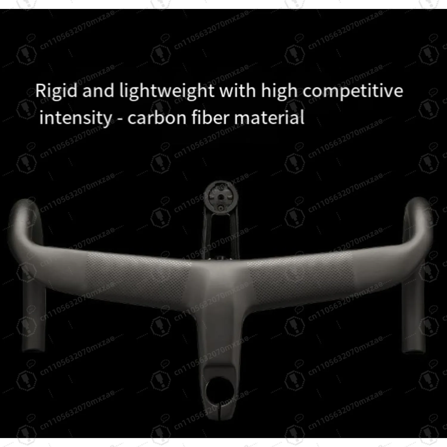 مقود الدراجة المتكامل من ألياف الكربون، مقود دراجة الطريق خفيف للغاية من الجيل الثالث #4