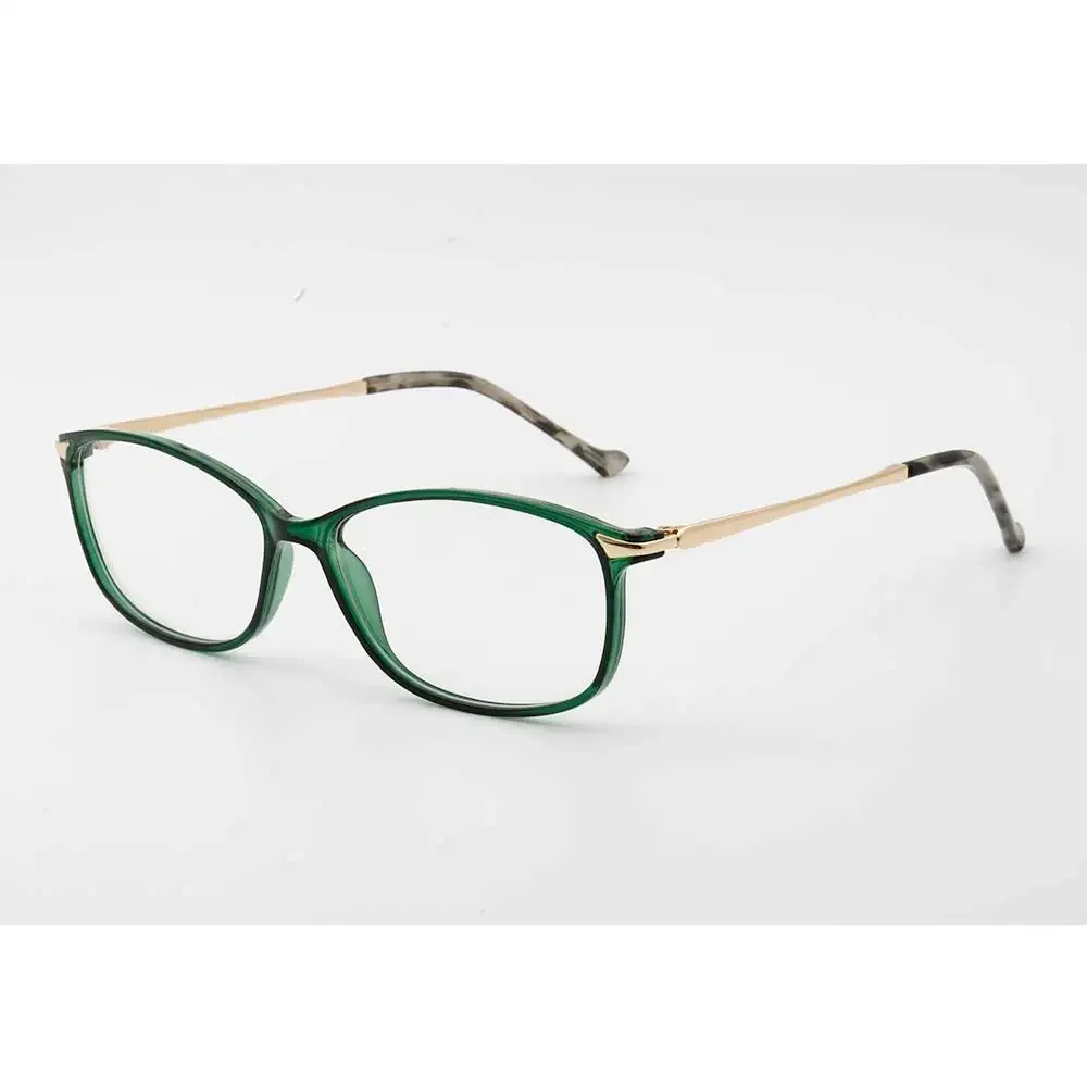 Lightweight Women Rectangle Optical Frames Fashionable Eyeglasses Men's Myopia Eye Glasses Striped Ultem Eyewear 2069