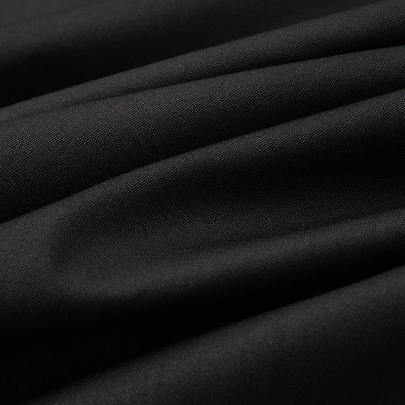 

Twill polyester viscose fabric for suits suit trench coat trousers and skirt