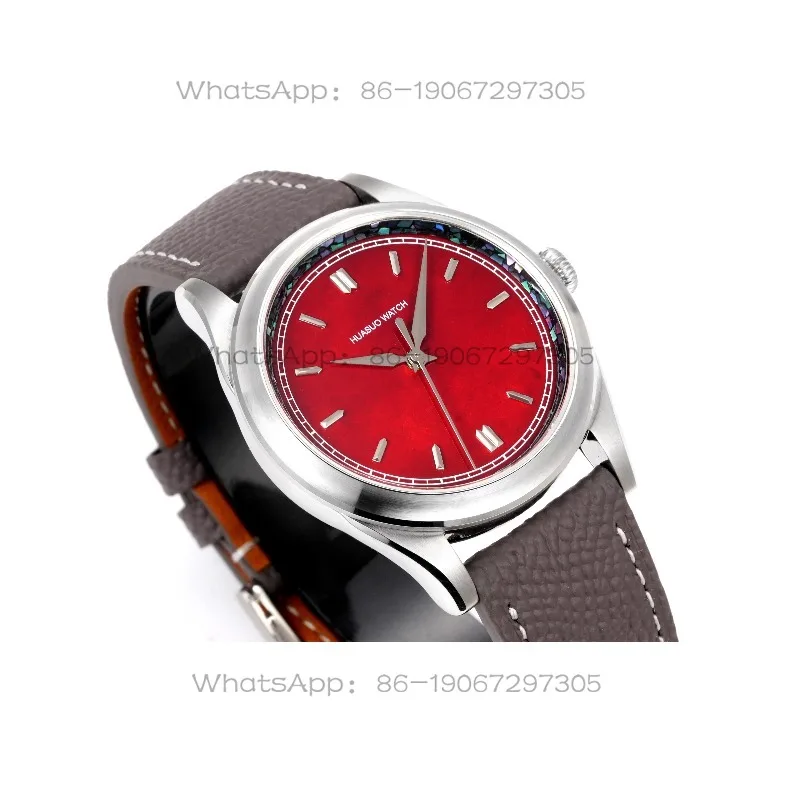 Retro Red Disc Mechanical Watch, Niche High-end Men's Guochao Watch