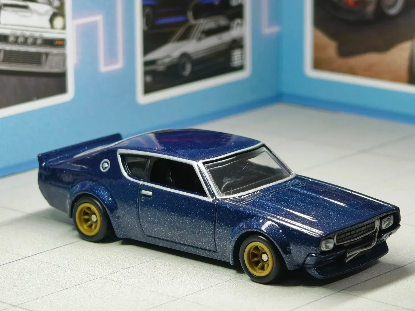 Hot Wheels Premium 1:64 Diecast Modello di auto Nissan Skyline 2000GT-R Lbwk Storia giapponese Veicolo da collezione Toy Car Cultura Fan