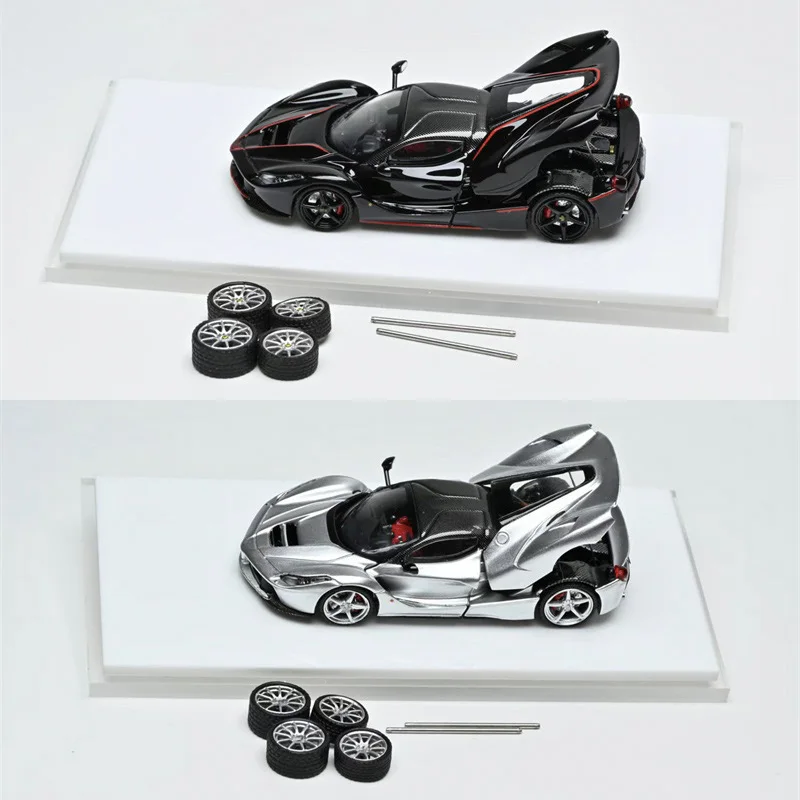 

Коллекционная модель автомобиля Street Buster 1:64 (F150) Aperta/Nero Daytona/F150 Argento Nurburgring Limited499, литая под давлением