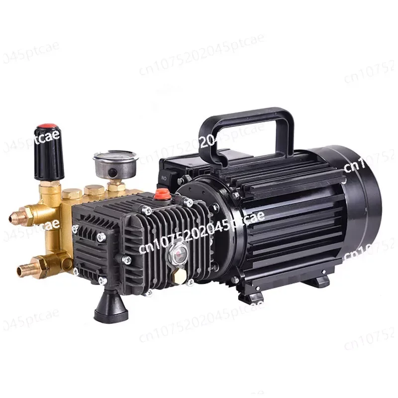 Electroplated Three Cylinder Plunger Pump, QL-390 Household Washing Machine, High-Pressure Cleaning, 1.6-1.8KW, 80-100bar10LPM