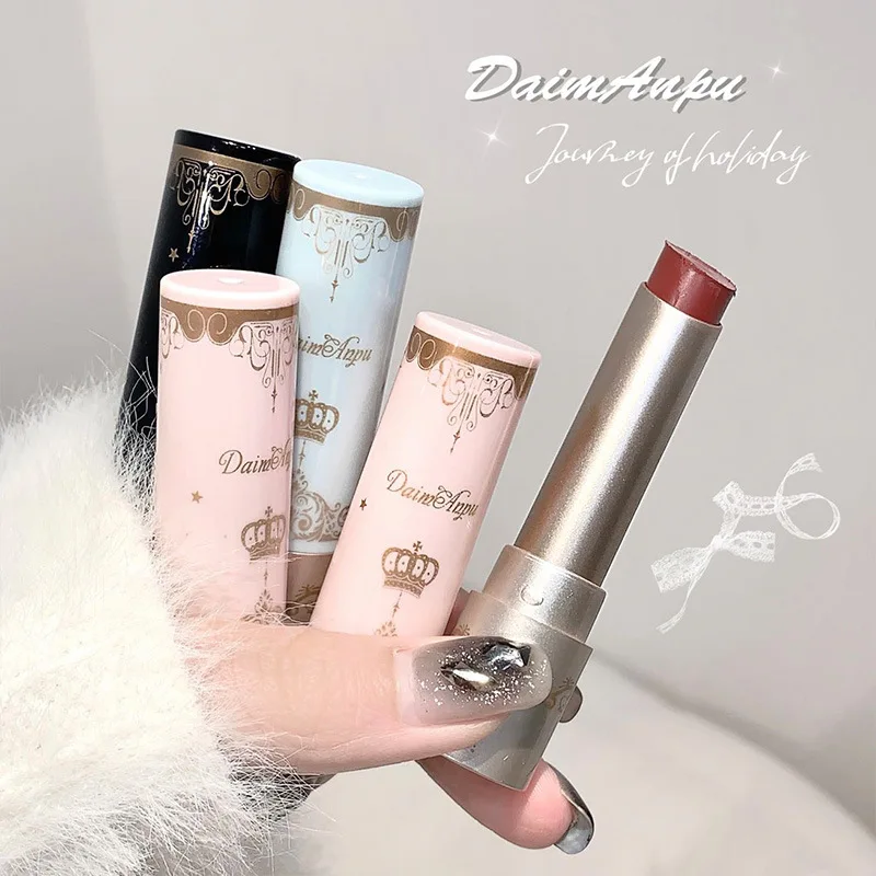 Daimanpu Little Angel Lip Clay Stick Matte Velvet non-Fade Low Saturation Pseudo Plain Lipstick Lipsticks Lip Glaze Wholesale