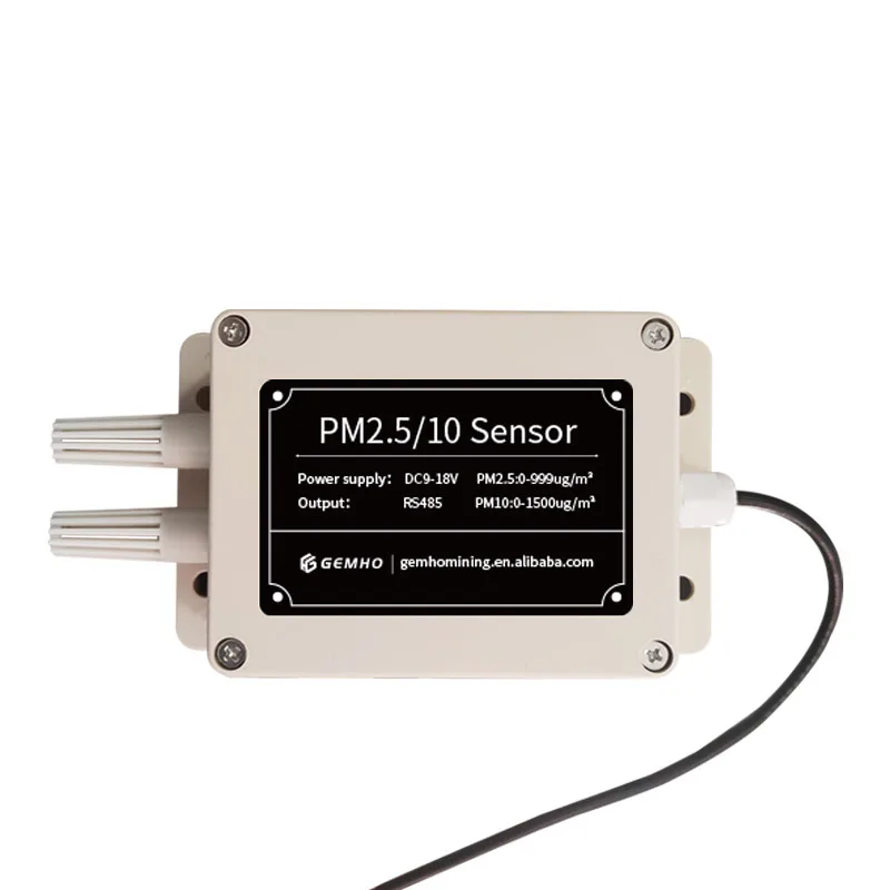 Sistema de monitoreo integrado de la calidad del aire, Sensor de calidad del aire PM 2,5 usado en invernadero