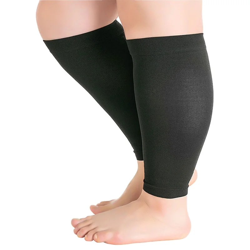 

Sport Running Athletics Compression Sleeves Leg Calf Men Women Footless Stockings Varicose Veins Socks S-7XL